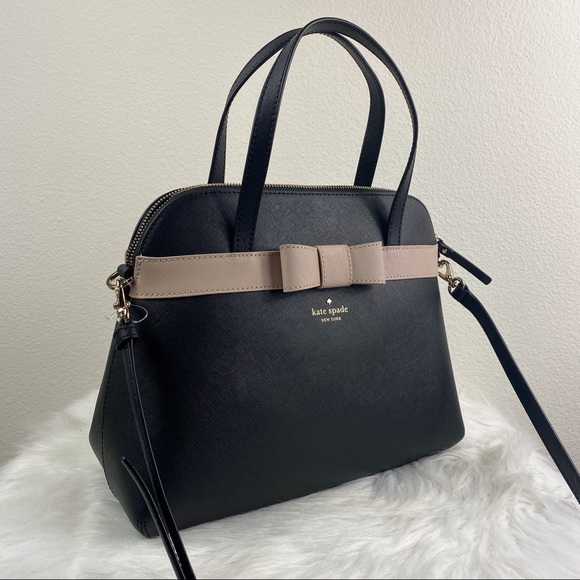 Kate Spade Kirk Park Julita Bow Saffiano Satchel - Picture 6 of 8